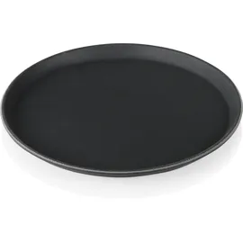 Was Tablett rutschfest, Polypropylen schwarz - 45cm