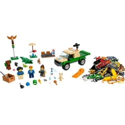 LEGO® Spielbausteine LEGO 60353 City Tierrettungsmissionen, (Set, 246 St., Alltagshelden) bunt