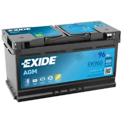 Exide EK960 Start-Stop AGM 12V 96Ah 850A Autobatterie