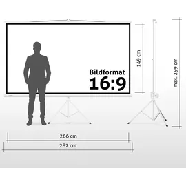 eSmart Professional MISATI Stativ Leinwand 266 x 149 cm (120") 16:9