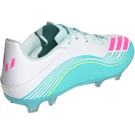 adidas F50 Messi League MG/Fg Herren Cloud White/Lucid Pink/Flash Aqua 48