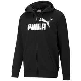 Puma Kapuzensweatshirt »ESS BIG LOGO FZ HOODIE TR«, schwarz