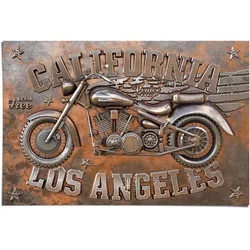 Poster REINDERS "Born Free Bikers", braun (farbe bild(er): braun), B:91,5cm H:61cm, Papier, Bilder