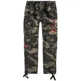 Brandit Textil Irm Pure Slim Trouser Cargohose Grau L