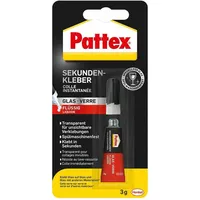 Pattex Sekundenkleber PSV1C Glas 3 g