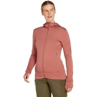 Icebreaker Merino 260 Quantum Iv Reißverschlusspullover - Cedar Wood - L