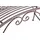 Garden Pleasure Majestic 125 x 46 x 47 cm braun