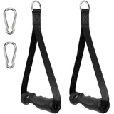 Belle Vous Keilkissen BELLE VOUS Cable Machine Fitness Handles, 1-tlg. schwarz