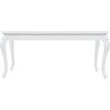 Hochwertigen Möbel Esstische - Weiß Esstisch 179x89x81cm Hochglanz-Weiß NEU4673465 - Weiß