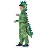 Dress Up America Unisex-Kinder T-Rex-Kostüm für Kinder – Dinosaurier-Kostüm für Jungen und Mädchen – Grüner Dino-Overall für Kleinkinder