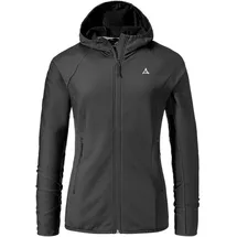 Schöffel Damen Fleece Hoody Style Cascata WMS, Fleecejacke mit Kapuze aus 2-Wege-Stretch, wärmende Outdoorjacke mit 2 Außentaschen