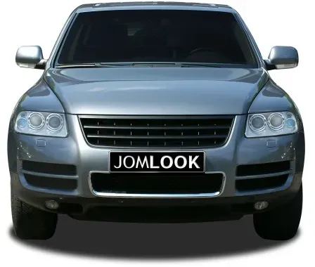 Kühlergrill ohne Emblem, schwarz