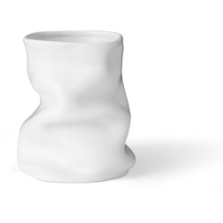 Audo - Collapse Vase, H 20 cm, weiß