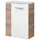 Fackelmann Waschbeckenunterschrank SBC 44 x 60 x 24,3 cm Weiß