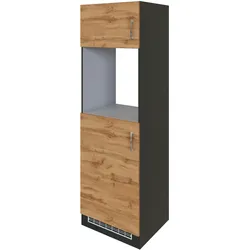 Held Backofen-/Kühlschrank Umbauschrank ca. 60 cm Eiche