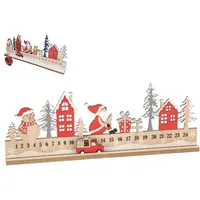 Holz-Adventskalender, 24 Tage Umzugsgeschenke, Auto-Weihnachts-Adventskalender 2