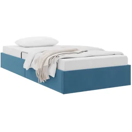 vidaXL Ottoman Bettgestell 90 x 200 cm Dunkelblau