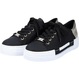 Rieker N4931-00 Schwarz/Gold Damen 38