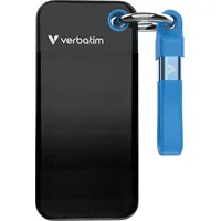 Verbatim Pocket SSD, schwarz/blau, 1TB, USB-C 3.1 (32191)