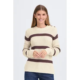 Oxmo Strickpullover Braun XS