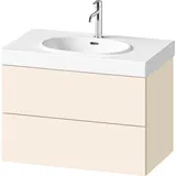 Duravit Balcoon Waschtischunterbau, wandhängend, 2 Schubkästen,