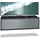 Vladon Lana Lowboard 100 x 29 x 37 cm Schwarz matt/Graphit MDF/Spanplatte