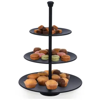 Excellent Houseware Etagere Schwarz Metall