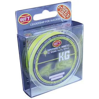 WFT Gliss KG Monotex Line 150m, Farbe:Gelb, Durchmesser/Tragkraft:0.10mm /4kg Tragkraft