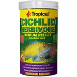 Tropical Tropische Buntbarsche Pflanzenfressend Mittelgroßes Pelletfutter 500 ml