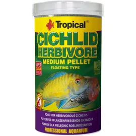 Tropical Tropische Buntbarsche Pflanzenfressend Mittelgroßes Pelletfutter 500 ml