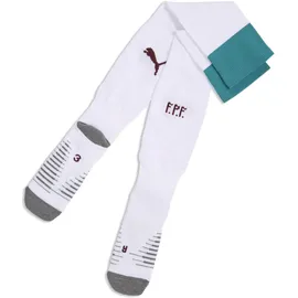 Puma Portugal Auswärtssocken (Replica) WM 2026 Weiß/Grün Unisex Gr. 39-42