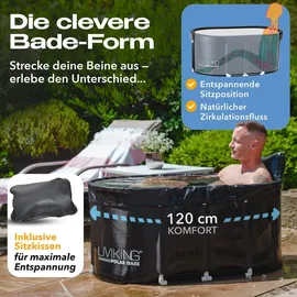 liviking® LIVIKING 120 x 0 x 0 cm Schwarz