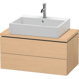 Duravit L-Cube 82x47,7cm, Ei Nat, f Kons, 2 Schubkästen