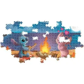 CLEMENTONI Puzzle Disney Stitch Panorama-Puzzle 1000Stü ck
