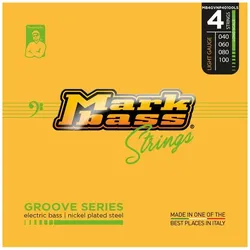 Markbass 4s Groove Nickel Plated Steel Basssaiten 40-100 - Saiten E-Bass