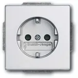Busch-Jaeger Schuko-Steckdose 23 EUCB-83 Silber