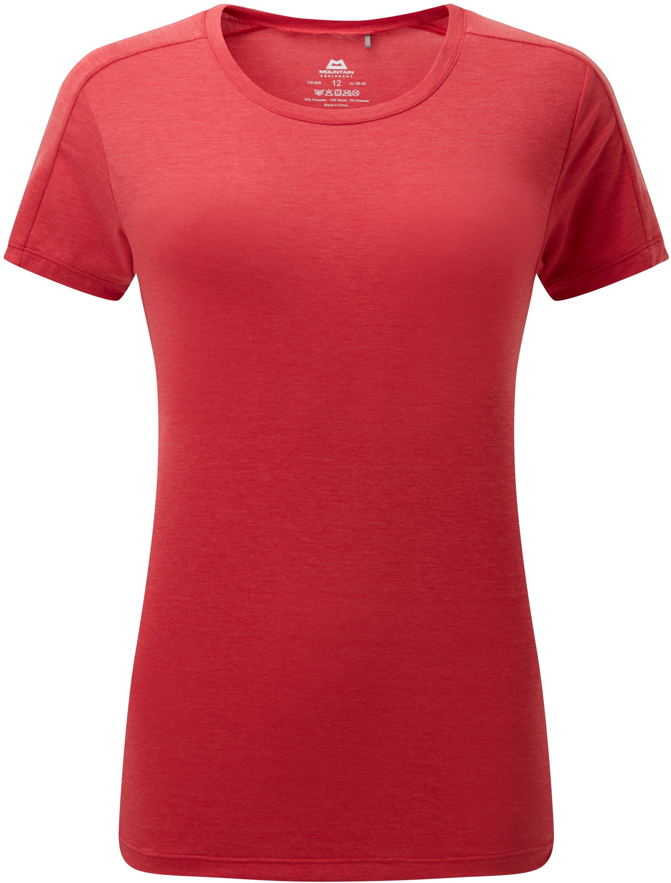 Mountain Equipment Damen Headpoint T-Shirt, 10 - Capsicum Red