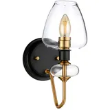 Elstead Lighting Elstead Lighting, Wandlampe Armand 1xE14/40W/230V schwarz/messing