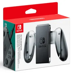 (Schwarz) Joy Con Aufladehalterung für 2 Joy Con-Controller