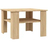 vidaXL Couchtisch Sonoma-Eiche 60x60x42 cm Holzwerkstoff