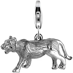 Nenalina Anhänger Tiger Tier Bead 925 Silber OneSize Damen 