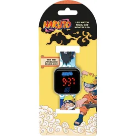 Kids Licensing Naruto LED-Uhr 0 mm Gehäuse Blau Riemen Blau