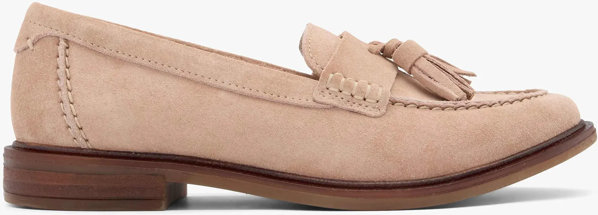 5th Avenue  Loafer Puder, Damen, Größe: 40, Material: Veloursleder/Textil - 5th Avenue  Loafer Puder, Damen, Größe: 40, Material: Veloursleder/Textil - woman - Puder