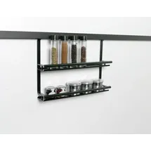 Naber Linero Style Gewürzbord2-etagig, schwarz