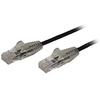 StarTech.com 0,5 m Cat6-Kabel - Schlankes Cat6-Patchkabel - Snagless RJ45-Anschlüsse - Gigabit-Ethernet-Kabel - 28 AWG