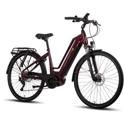 Quantum Sport Lady 10 Gang Bafang Mittelmotor Scheibenbremsen