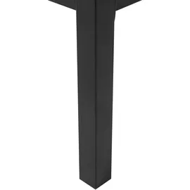 Beliani Cusset 140 x 200 cm Schwarz