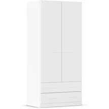 Rauch Prandon A« mit 2 Schubladen und Metallgriffen in weiß