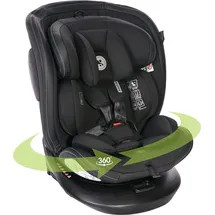 Lorelli Kindersitz Aviator, Mitwachsender Autositz mit Isofix schwarz