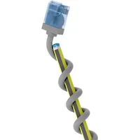 goobay Ultraflexibles CAT 6A Patchkabel, slim, U/UTP, grau